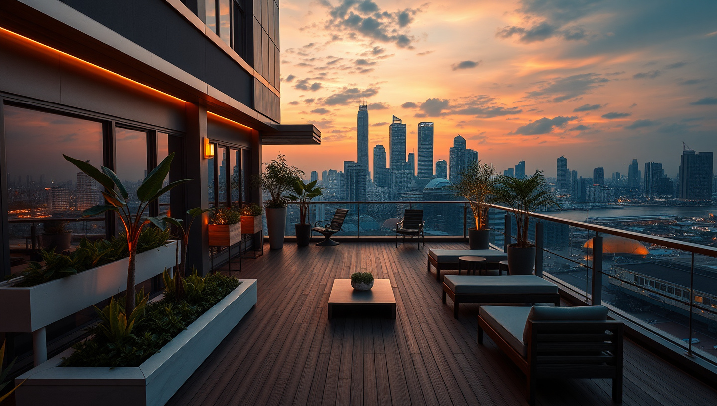 Bangkok and city living in Thailand